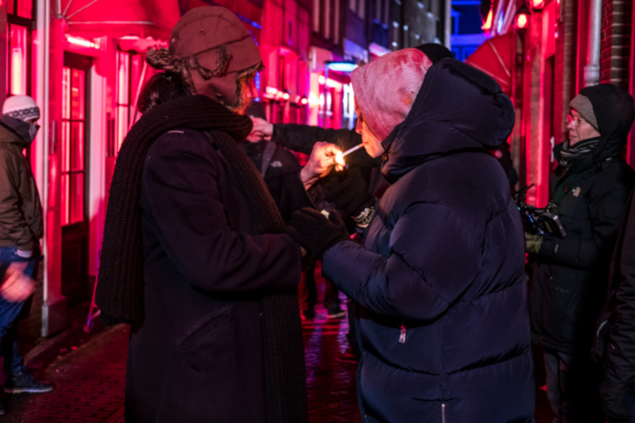 director Guido Van Driel & actress Susanne Wolff