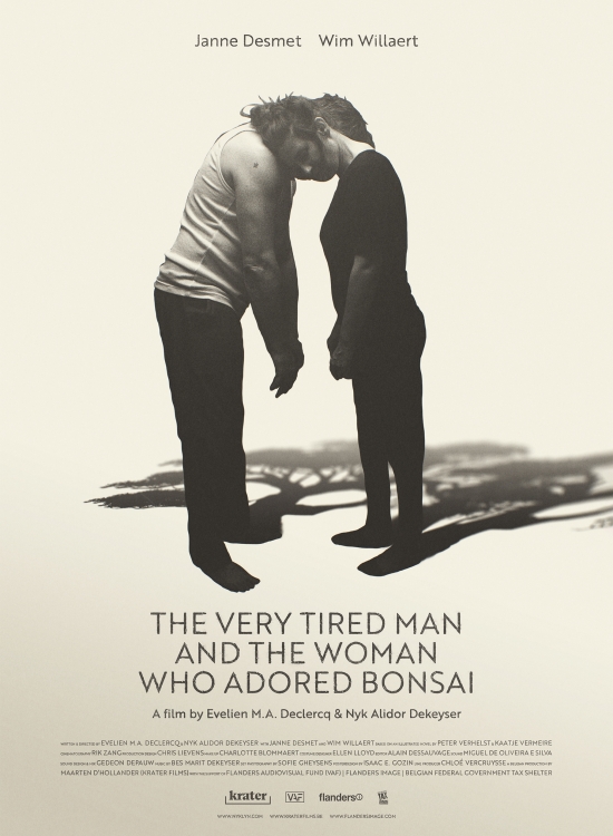 The very tired man and the woman who adored bonsai - poster The very tired man and the woman who adored bonsai - poster